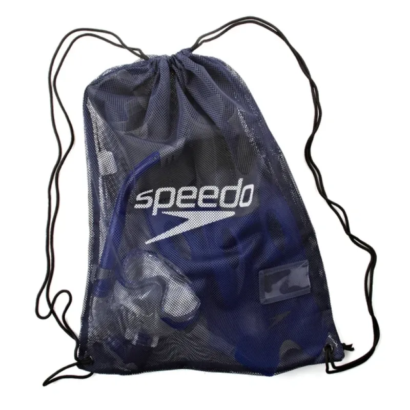 Speedo Τσάντα κολυμβητηρίου δίχτυ mesh bag μπλε 
