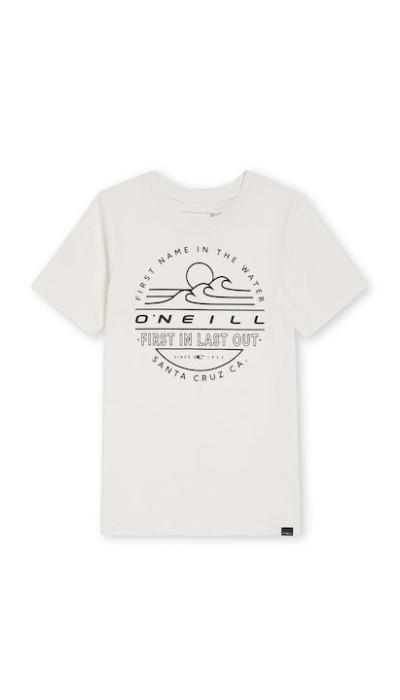 O'neill Παιδική κοντομάνικη μπλούζα άσπρη