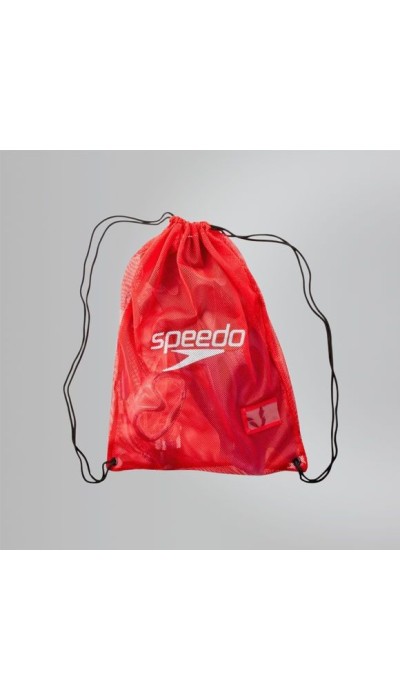 Speedo Τσάντα κολυμβητηρίου δίχτυ mesh bag κόκκινη