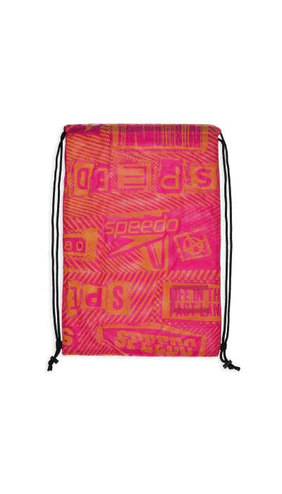 Speedo Τσάντα κολυμβητηρίου δίχτυ mesh bag φουξ