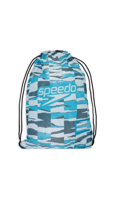Speedo Τσάντα κολυμβητηρίου δίχτυ mesh bag μπλε 