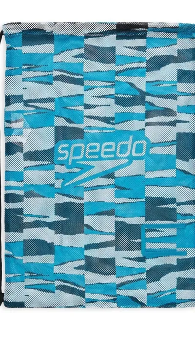 Speedo Τσάντα κολυμβητηρίου δίχτυ mesh bag μπλε 