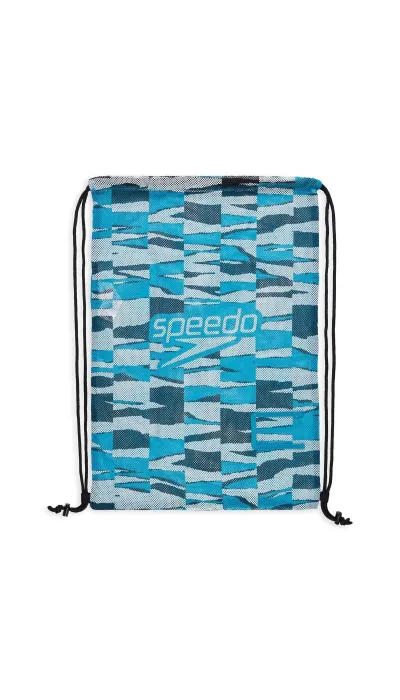 Speedo Τσάντα κολυμβητηρίου δίχτυ mesh bag μπλε 