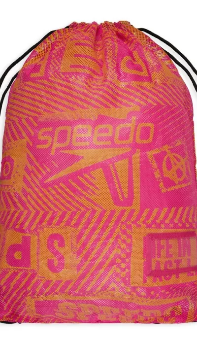 Speedo Τσάντα κολυμβητηρίου δίχτυ mesh bag φουξ
