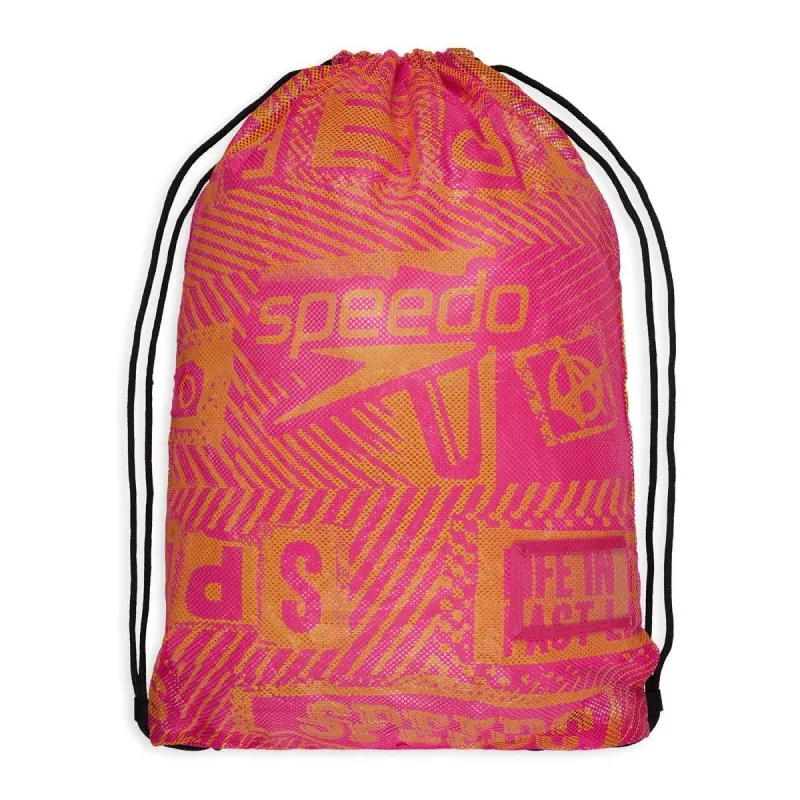 Speedo Τσάντα κολυμβητηρίου δίχτυ mesh bag φουξ