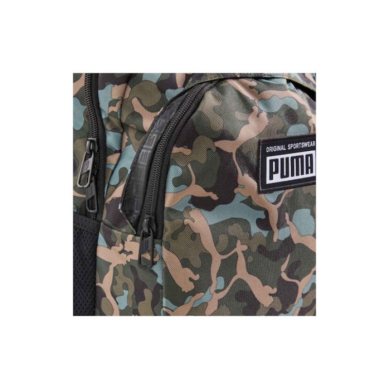 Puma Unisex Τσάντα πλάτης Camo Academy χακί Puma Unisex Τσάντα πλάτης Camo Academy χακί