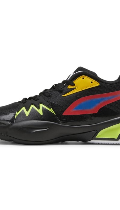 Puma Ανδρικά παπούτσια για μπάσκετ Genetics High Basketball μαύρα