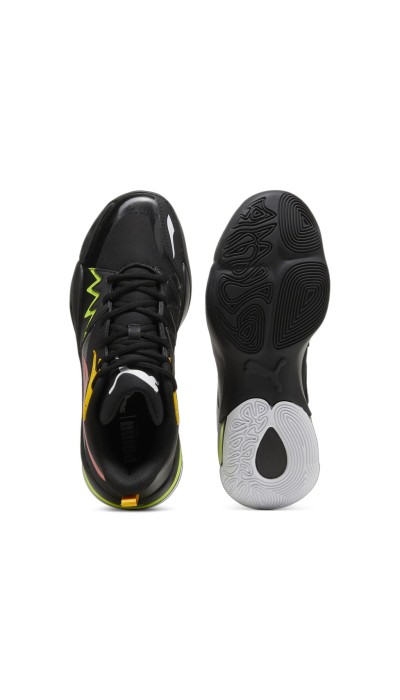 Puma Ανδρικά παπούτσια για μπάσκετ Genetics High Basketball μαύρα