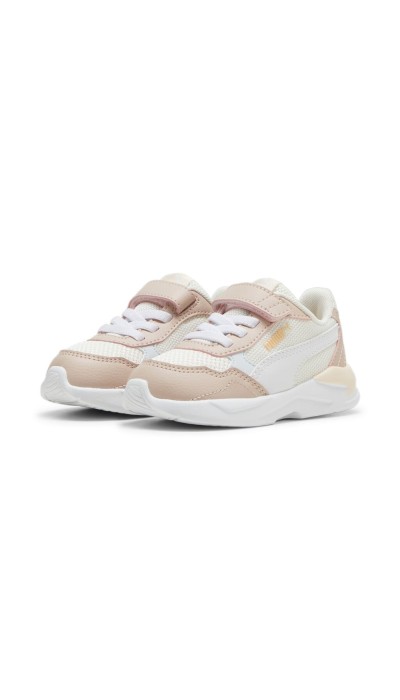 Puma Παιδικά αθλητικά sneakers X-Ray Speed Lite Inf μπεζ