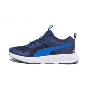 Puma Εφηβικά Αθλητικά Παπούτσια για τρέξιμο Evolve Mesh Jr μπλε