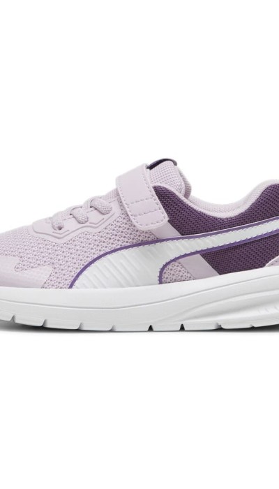 Puma Παιδικά Αθλητικά Παπούτσια για τρέξιμο Evolve Mesh Ps μωβ