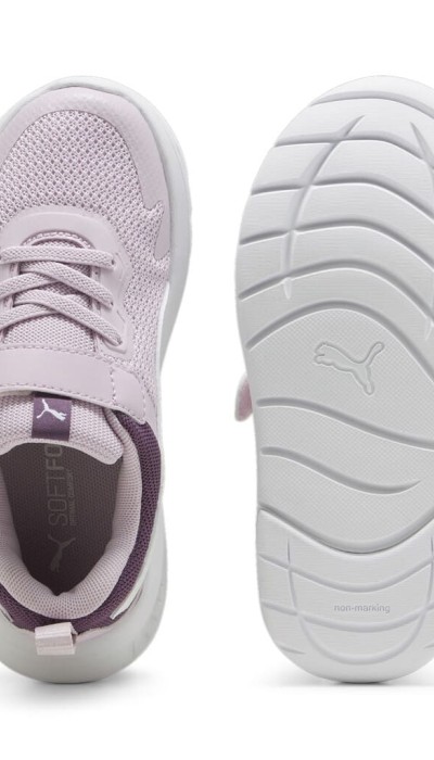 Puma Παιδικά Αθλητικά Παπούτσια για τρέξιμο Evolve Mesh Ps μωβ
