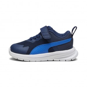 Puma Παιδικά Μπεμπέ Αθλητικά Παπούτσια για τρέξιμο Evolve Mesh Inf μπλε