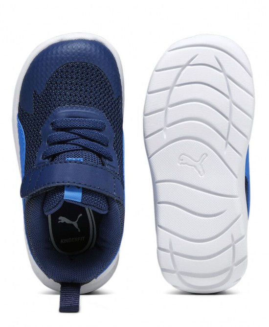 Puma Παιδικά Μπεμπέ Αθλητικά Παπούτσια για τρέξιμο Evolve Mesh Inf μπλε