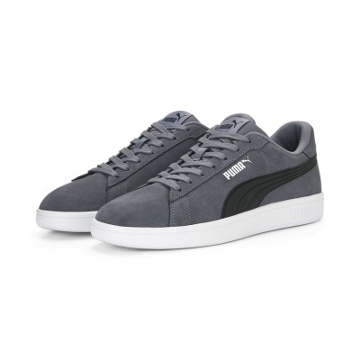 Puma Ανδρικά αθλητικά παπούτσια Smash sneakers γκρι