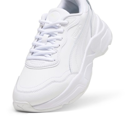 Puma Γυναικεία Αθλητικά Παπούτσια Sneakers  Δερμάτινα  Cassia Via Rose Άσπρα