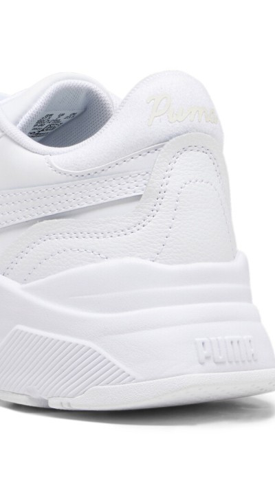 Puma Γυναικεία Αθλητικά Παπούτσια Sneakers  Δερμάτινα  Cassia Via Rose Άσπρα