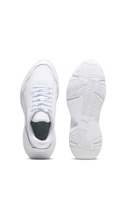 Puma Γυναικεία Αθλητικά Παπούτσια Sneakers  Δερμάτινα  Cassia Via Rose Άσπρα
