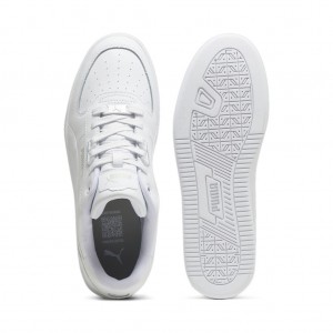 Puma Ανδρικά Αθλητικά Sneakers Caven 2.0 Lux άσπρα