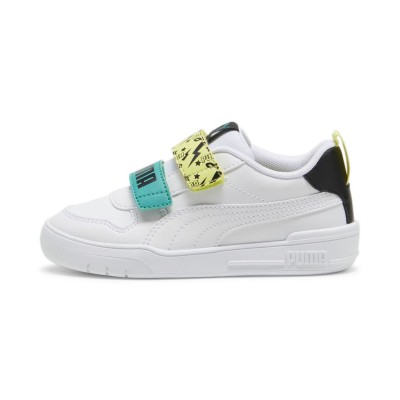 Puma Παιδικά Αθλητικά Παπούτσια Sneakers Multiflex Masked hero Ps άσπρα