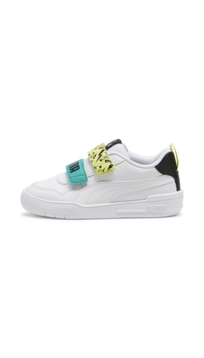 Puma Παιδικά Αθλητικά Παπούτσια Sneakers Multiflex Masked hero Ps άσπρα
