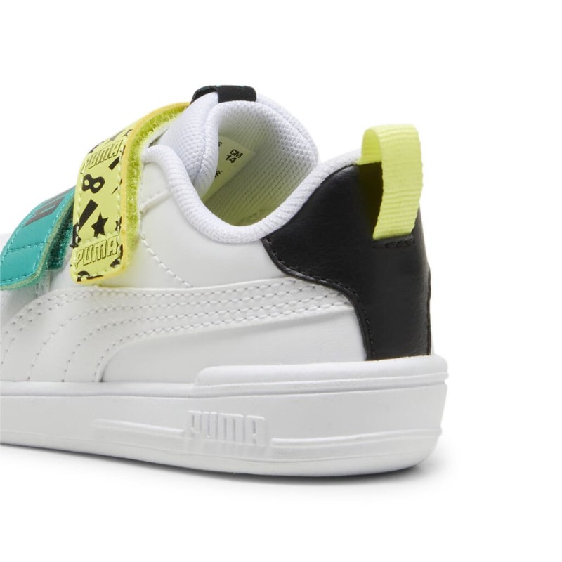 Puma Παιδικά Αθλητικά Παπούτσια Sneakers Multiflex Masked hero Inf άσπρα