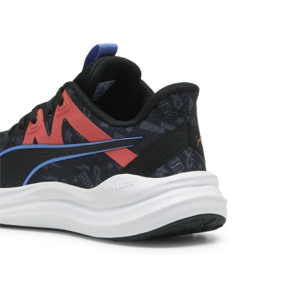 Puma Εφηβικά αθλητικά παπούτσια για τρέξιμο Reflect lite hero μαύρα