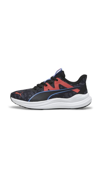 Puma Εφηβικά αθλητικά παπούτσια για τρέξιμο Reflect lite hero μαύρα