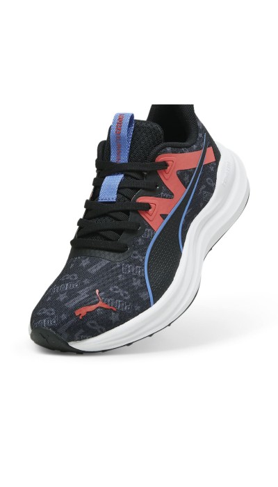 Puma Εφηβικά αθλητικά παπούτσια για τρέξιμο Reflect lite hero μαύρα
