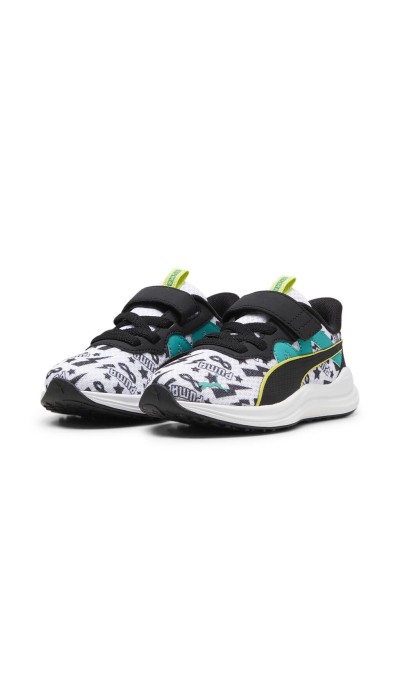 Puma Παιδικά αθλητικά παπούτσια για τρέξιμο Reflect lite hero άσπρα