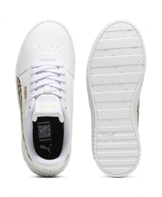 Puma Γυναικεία Αθλητικά παπούτσια Carina2.0 Animal Sneakers άσπρα