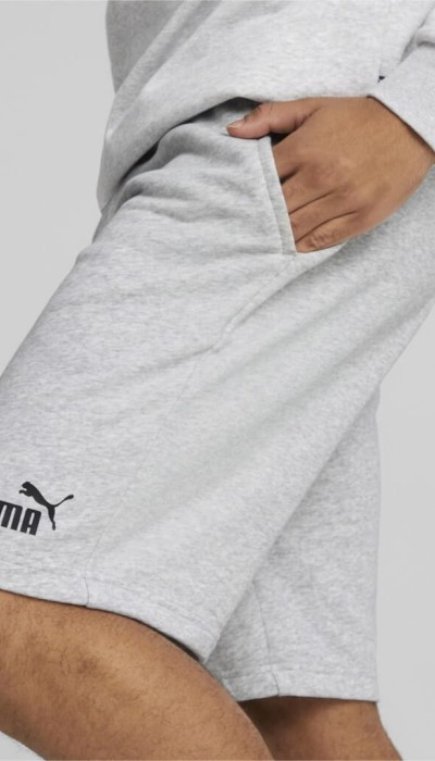 Puma Ανδρική Βερμούδα Ess+ 10'' γκρι