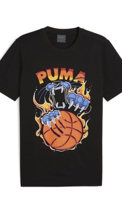 Puma Ανδρική κοντομάνικη μπλούζα TSA Tee 6 μαύρη