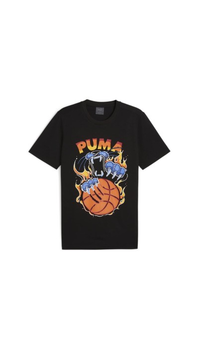 Puma Ανδρική κοντομάνικη μπλούζα TSA Tee 6 μαύρη