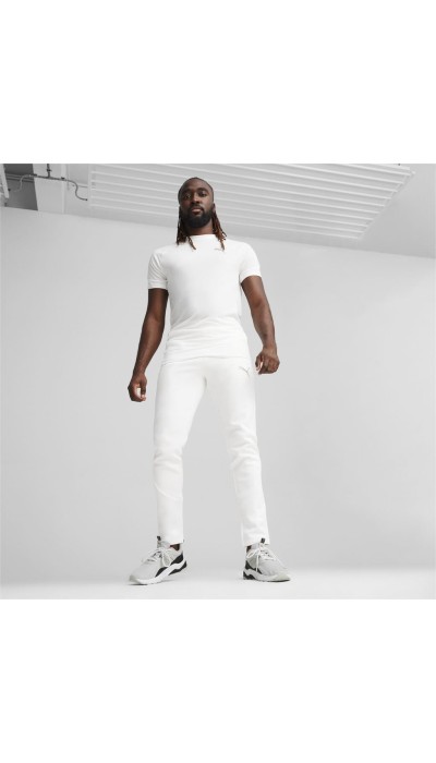 Puma Ανδρικό παντελόνι Evostripe Drycell slimfit άσπρο