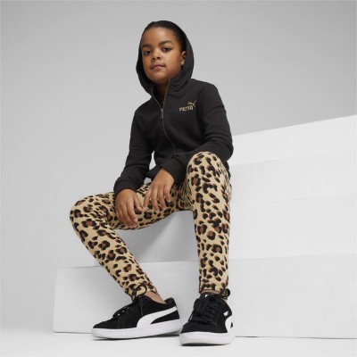 Puma Παιδική Ζακέτα Ess Animal μαύρη
