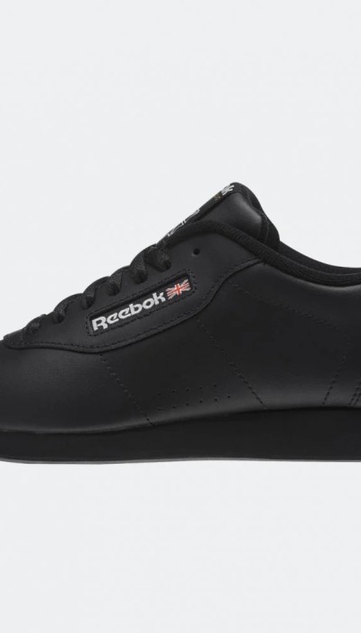 Reebok Γυναικεία αθλητικά παπούτσια δερμάτινα Princess μαύρα