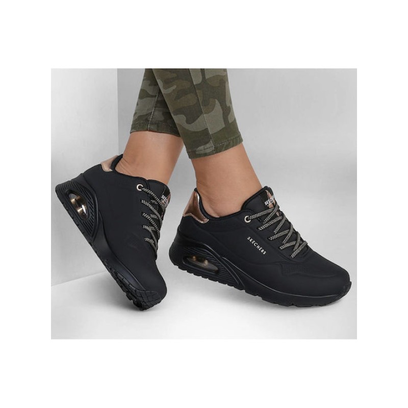 Skechers Γυναικεία sneakers Shimmer Away Μαύρα Skechers Γυναικεία sneakers Shimmer Away Μαύρα