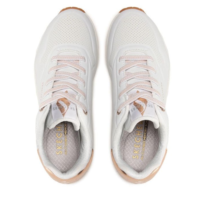 Skechers Γυναικεία sneakers Shimmer Away άσπρα Skechers Γυναικεία sneakers Shimmer Away άσπρα