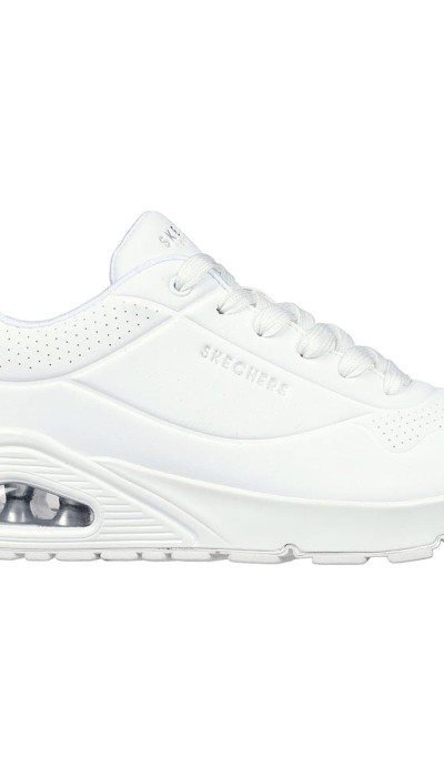 Skechers Ανδρικά παπούτσια sneakers Stand on air άσπρα