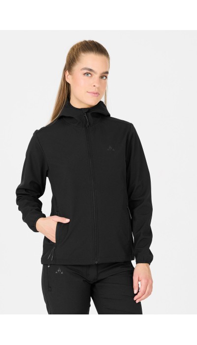 Whistler Γυναικείο Μπουφάν Softshell με Κουκούλα Μαύρο