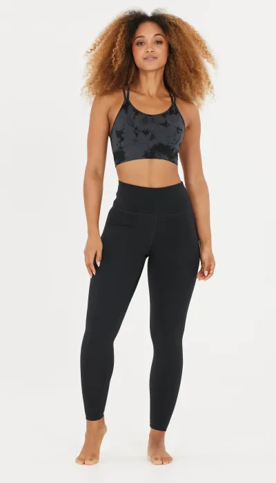 Athlecia Γυναικείο Ψηλόμεσο Κολάν Franz Μαύρο