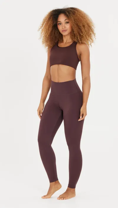 Athlecia Γυναικείο Ψηλόμεσο Κολάν Franz Μπορντώ