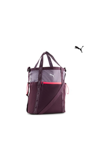 Puma Γυναικεία Τσάντα Ώμου ESS+ Tote bag Μωβ