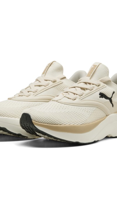 Puma Γυναικεία Αθλητικά Παπούτσια Για Τρέξιμο Mayve Softride Μπεζ