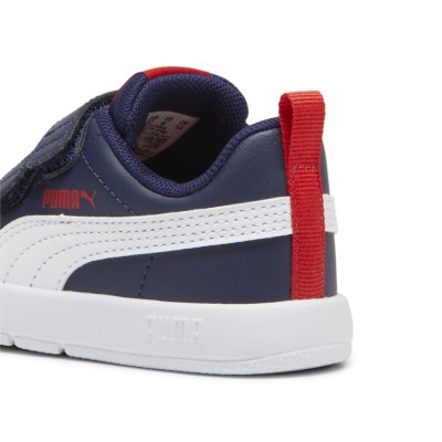Puma Παιδικό αθλητικό παπούτσι Sneaker για αγόρι Courtflex 3V Inf Μπλε