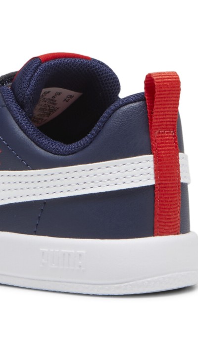 Puma Παιδικό αθλητικό παπούτσι Sneaker για αγόρι Courtflex 3V Inf Μπλε