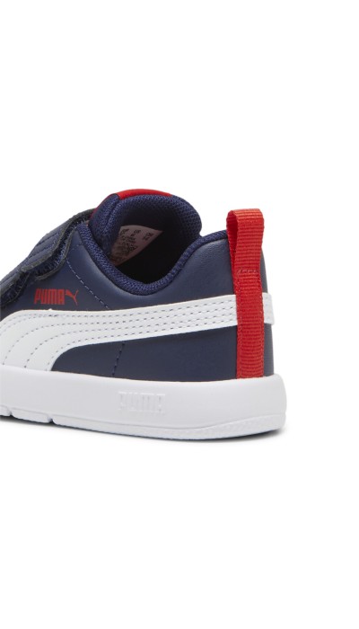 Puma Παιδικό αθλητικό παπούτσι Sneaker για αγόρι Courtflex 3V Inf Μπλε