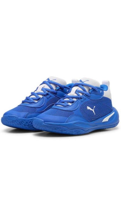 Puma Παιδικά Αθλητικά Παπούτσια Μπάσκετ Playmaker Pro Μπλε