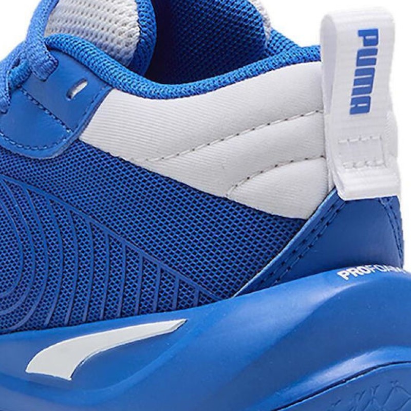Puma Παιδικά Αθλητικά Παπούτσια Μπάσκετ Playmaker Pro Μπλε